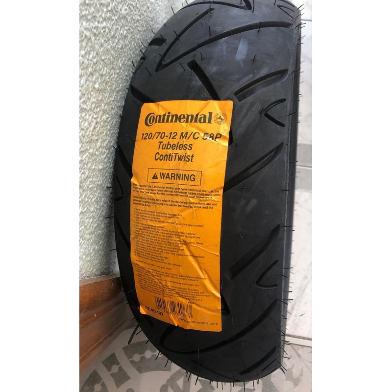 NEUMATICO CONTINENTAL 120/70-12 58P